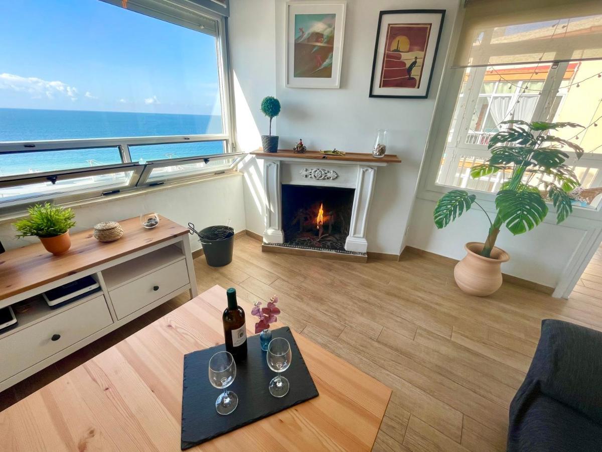Gatu Casa Muse Junto A La Playa, Vista Al Mar, Aire Acc, Terraza, Wifi Y Chimenea " Preferente Mayores De 25 Anos Y Familias " El Puerto de Santa Maria Exterior foto