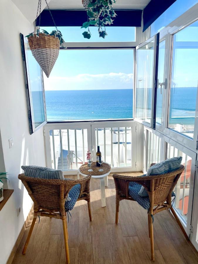 Gatu Casa Muse Junto A La Playa, Vista Al Mar, Aire Acc, Terraza, Wifi Y Chimenea " Preferente Mayores De 25 Anos Y Familias " El Puerto de Santa Maria Exterior foto