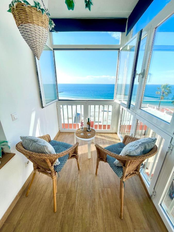 Gatu Casa Muse Junto A La Playa, Vista Al Mar, Aire Acc, Terraza, Wifi Y Chimenea " Preferente Mayores De 25 Anos Y Familias " El Puerto de Santa Maria Exterior foto